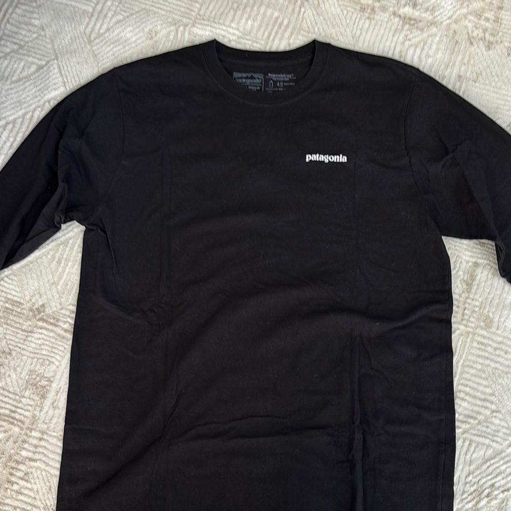 Patagonia Black Long Sleeve Tee